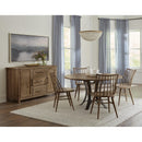  Artisan & Post Dovetail 752 48" Round Table and Base - Natural IMAGE 4