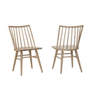  Artisan & Post Dovetail 755-040 Spindle Side Chair - Bleached White IMAGE 1