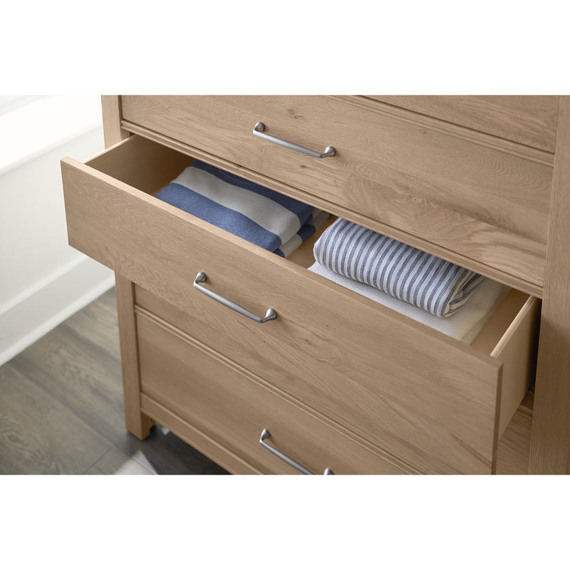  Vaughan-Bassett Tide & Timber 830-115 5 Drawer Chest - Clear Oak IMAGE 2