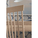  Vaughan-Bassett Tide & Timber 830-007 Desk Chair - Clear Oak IMAGE 3