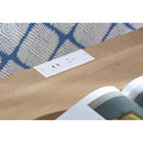  Vaughan-Bassett Tide & Timber 830-778 Laptop/Table Desk - Clear Oak IMAGE 4