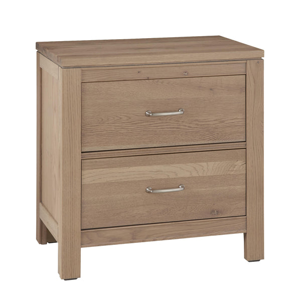  Vaughan-Bassett Tide & Timber 830-227 2 Drawer Nightstand - Clear Oak IMAGE 1