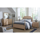  Vaughan-Bassett Tide & Timber 830 Queen Pencil Poster Bed - Clear Oak IMAGE 2