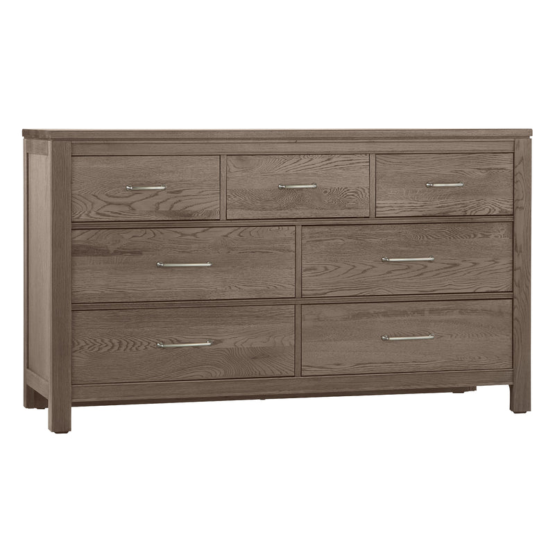  Vaughan-Bassett Tide & Timber 831-002 7 Drawer Dresser - Grey Oak IMAGE 1