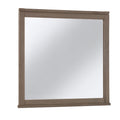  Vaughan-Bassett Tide & Timber 831-446 Landscape Mirror - Grey Oak IMAGE 1