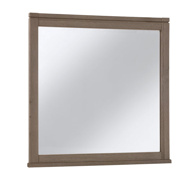  Vaughan-Bassett Tide & Timber 831-446 Landscape Mirror - Grey Oak IMAGE 1