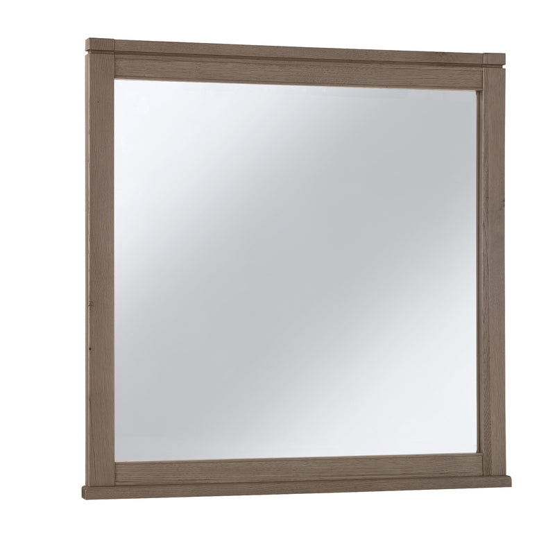  Vaughan-Bassett Tide & Timber 831-446 Landscape Mirror - Grey Oak IMAGE 1