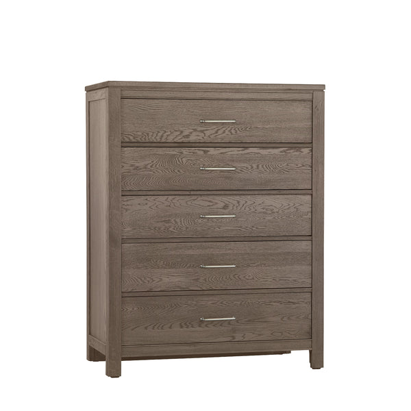  Vaughan-Bassett Tide & Timber 831-115 5 Drawer Chest - Grey Oak IMAGE 1