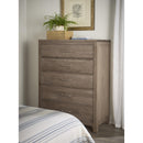  Vaughan-Bassett Tide & Timber 831-115 5 Drawer Chest - Grey Oak IMAGE 4