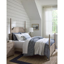  Vaughan-Bassett Tide & Timber 831 Queen Pencil Poster Bed - Grey Oak IMAGE 5