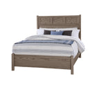  Vaughan-Bassett Tide & Timber 831 King Fretwork Bed - Grey Oak IMAGE 1