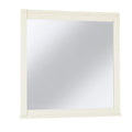  Vaughan-Bassett Tide & Timber 834-446 Landscape Mirror - White Maple IMAGE 1