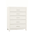  Vaughan-Bassett Tide & Timber 834-115 5 Drawer Chest - White Maple IMAGE 1