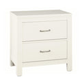  Vaughan-Bassett Tide & Timber 834-227 2 Drawer Nightstand - White Maple IMAGE 1