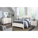  Vaughan-Bassett Tide & Timber 834-227 2 Drawer Nightstand - White Maple IMAGE 2