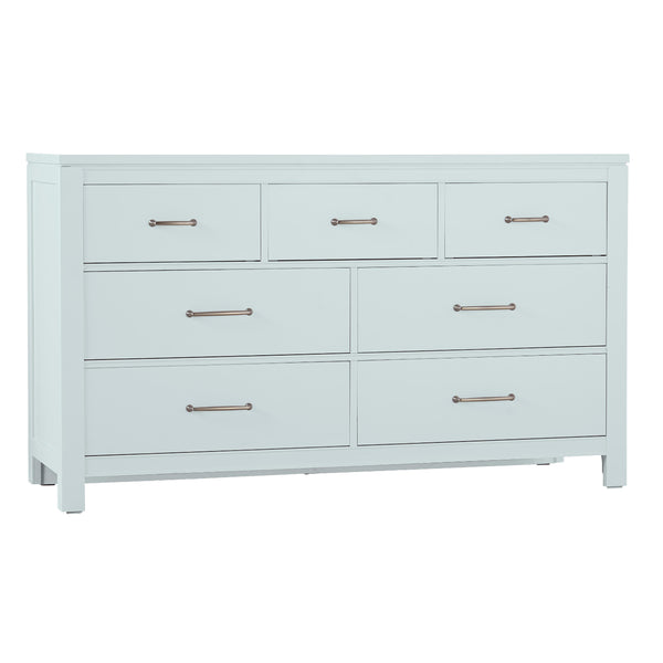  Vaughan-Bassett Tide & Timber 835-002 7 Drawer Dresser - Blue Maple IMAGE 1