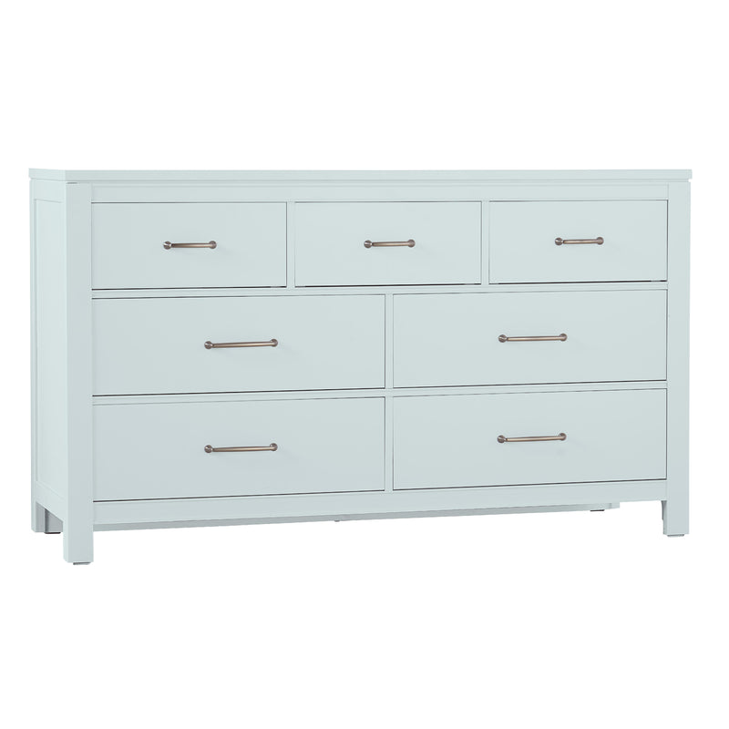  Vaughan-Bassett Tide & Timber 835-002 7 Drawer Dresser - Blue Maple IMAGE 1