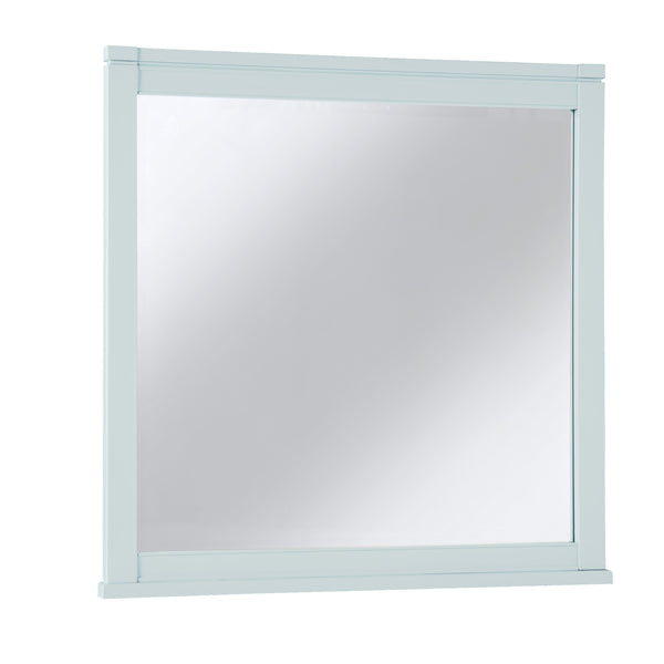  Vaughan-Bassett Tide & Timber 835-446 Landscape Mirror - Blue Maple IMAGE 1