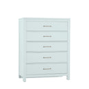  Vaughan-Bassett Tide & Timber 835-115 5 Drawer Chest - Blue Maple IMAGE 1