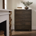  Vaughan-Bassett Lodge & Loft 840-115 5 Drawer Chest - Dark Oak IMAGE 1
