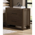  Vaughan-Bassett Lodge & Loft 840-227 2 Drawer Nightstand - Dark Oak IMAGE 1