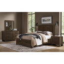  Vaughan-Bassett Lodge & Loft 840-227 2 Drawer Nightstand - Dark Oak IMAGE 3