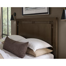  Vaughan-Bassett Lodge & Loft 840 King Floating Panel Bed with Footboard Storage - Dark Oak IMAGE 6