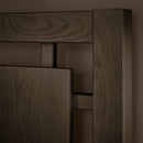  Vaughan-Bassett Lodge & Loft 840 King Floating Panel Bed - Dark Oak IMAGE 3