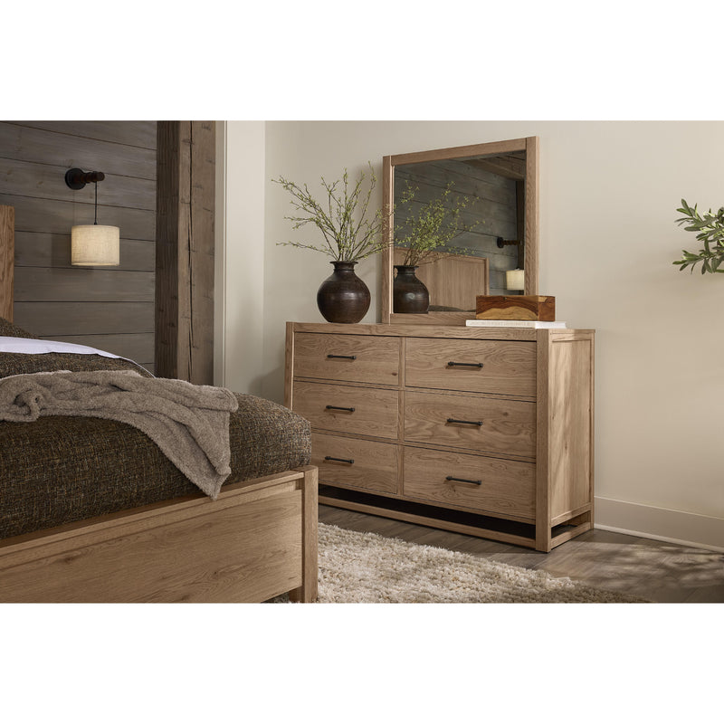  Vaughan-Bassett Lodge & Loft 842-002 6 Drawer Dresser - Blond Oak IMAGE 7