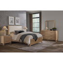  Vaughan-Bassett Lodge & Loft 842-446 Landscape Mirror - Blond Oak IMAGE 4