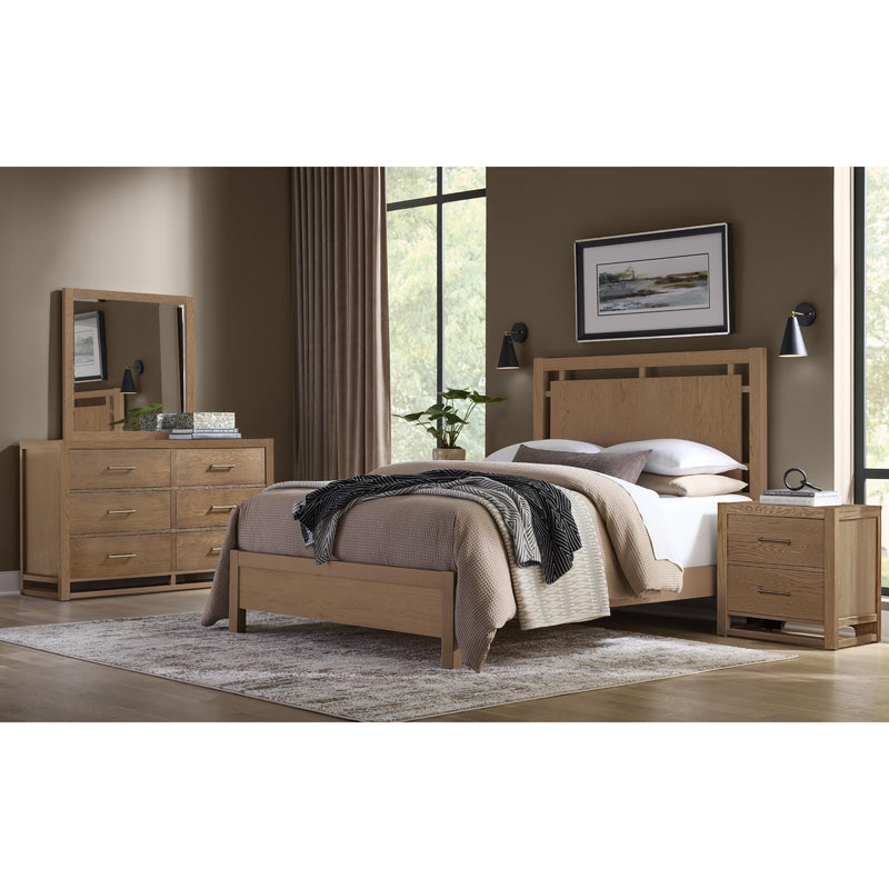  Vaughan-Bassett Lodge & Loft 842-227 2 Drawer Nightstand - Blond Oak IMAGE 8