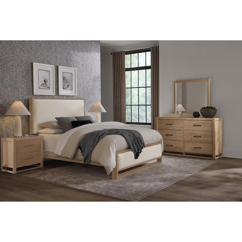  Vaughan-Bassett Lodge & Loft 842-227 2 Drawer Nightstand - Blond Oak IMAGE 9