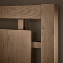  Vaughan-Bassett Lodge & Loft 842 Queen Floating Panel Bed - Blond Oak IMAGE 4