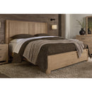  Vaughan-Bassett Lodge & Loft 842 Queen Radius Poster Bed - Blond Oak IMAGE 4