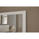  Vaughan-Bassett Lodge & Loft 844-446 Landscape Mirror - Soft White IMAGE 9