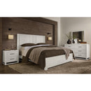  Vaughan-Bassett Lodge & Loft 844-227 2 Drawer Nightstand - Soft White IMAGE 4