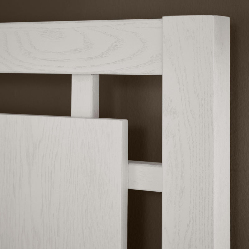  Vaughan-Bassett Lodge & Loft 844 King Floating Panel Bed - Soft White IMAGE 5
