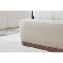 Parker Living Sleep Shiloh Queen Upholstered Panel Bed BSHI#8000HB-WHMC/BSHI#8010FB-WHMC//BSHI#8015R-WHMC