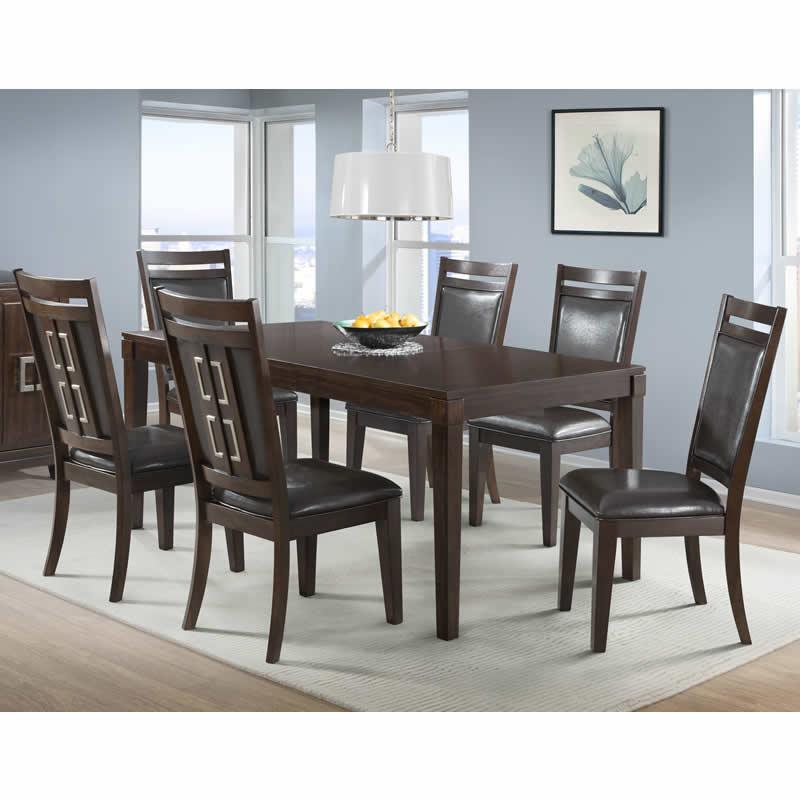 Elements International Rodney RD200 7 pc Dining Set IMAGE 1
