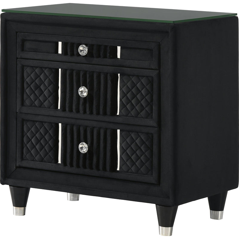  Crown Mark Nightstands 3 Drawers B2300-2 IMAGE 1