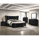  Crown Mark Armany King Upholstered Panel Bed B2300-K-HB/B2300-KQ-HBWG/B2300-K-FB/B2300-KQ-RAIL IMAGE 3