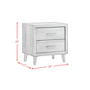  Elements International Malibu MC400NS 2-Drawer Nightstand IMAGE 10