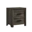  Elements International Eleanor EL400NSZS 2-Drawer Nightstand IMAGE 1