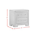 Elements International Allan B-3410-8-NS 2-Drawer Nightstand IMAGE 9