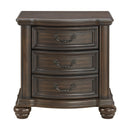  Elements International Brunswick B-13070-5-NS 2-Drawer Nightstand IMAGE 2