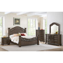  Elements International Brunswick B-13070-5-NS 2-Drawer Nightstand IMAGE 3
