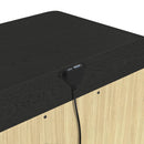  Elements International Ridgemont B-14440-8W-NS2 2-Drawer Nightstand IMAGE 11