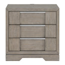  Elements International Kelis B-9770-3-NS 3-Drawer Nightstand IMAGE 2
