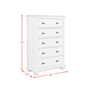  Elements International Kona B-9340-7-CH 5-Drawer Chest IMAGE 13