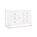  Elements International Kona B-9340-7-DR 6-Drawer Dresser IMAGE 11